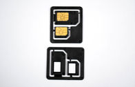 Πλαστικοί προσαρμοστές καρτών ABS διπλοί SIM/διπλός προσαρμοστής SIM για το κανονικό τηλέφωνο