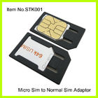 Υψηλός - ποιοτικός πλαστικός μαύρος μικροϋπολογιστής στον κανονικό προσαρμοστή SIM για IPhone 4