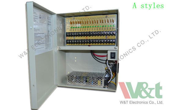 18 τρόπος 15 Amp 12V γραφείο/κιβώτιο παροχής ηλεκτρικού ρεύματος CCTV με PTC την τεχνολογία