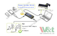 Εσωτερικό lap-top συνεχές ρεύμα προσαρμοστών δύναμης εναλλασσόμενου ρεύματος σημειωματάριων χειρωνακτικό 90W καθολικό 10V - 20V με USB