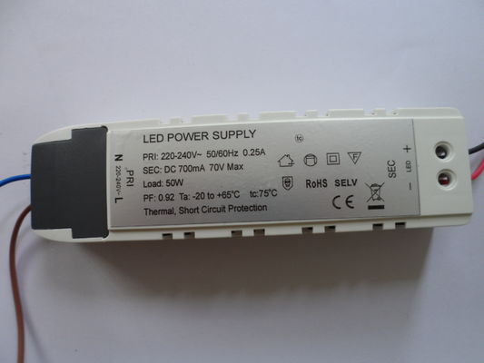 48W EN 55015 σταθερό τρέχον οδηγημένο CE οδηγών 27V 1200Ma Downlight
