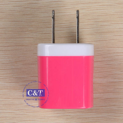 Σπίτι 1.0 ταξιδιού USB Amp βούλωμα φορτιστών τοίχων προσαρμοστών δύναμης για Iphone 6/6 συν 5s τη Samsung