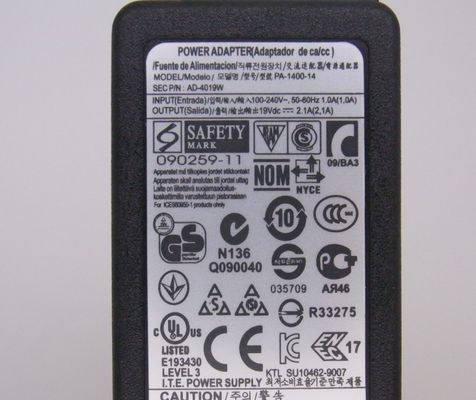 Samsung PA-1400-14 συμβατός φορτιστής προσαρμοστών εναλλασσόμενου ρεύματος δύναμης lap-top