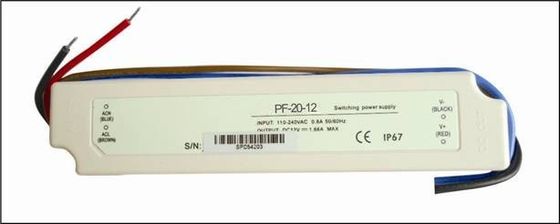 Οδηγός των υψηλών φωτεινότητας 12V 20W σταθερών οδηγήσεων τάσης αδιάβροχος με το καθολικό εναλλασσόμενο ρεύμα