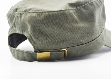 Κενή πράσινη προσαρμοσμένη ΚΑΠ επένδυση στρατού βαμβακιού στρατιωτική με την πόρπη μετάλλων