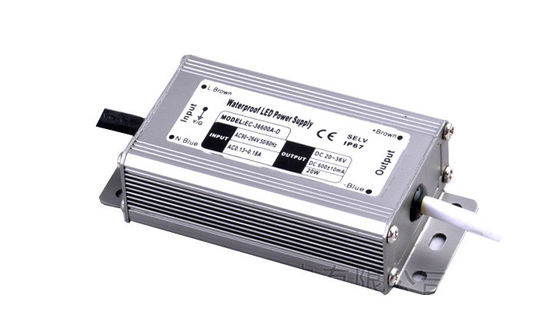 IP67 οδηγός των ενιαίων οδηγήσεων παραγωγής 900mA σταθερών τρεχουσών 30W, 20V οδηγός των ΣΥΝΕΧΏΝ αδιάβροχων οδηγήσεων