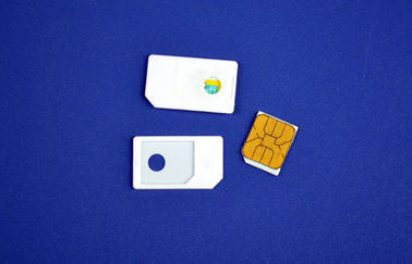 πλαστικός προσαρμοστής καρτών μικροϋπολογιστών SIM ABS iPhone 4S κανονικό SIM 3FF 2FF